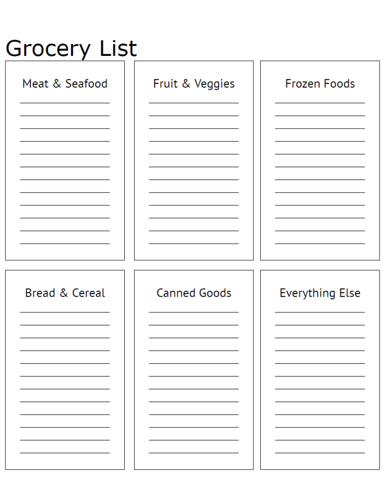 paper-sample-blank-grocery-list