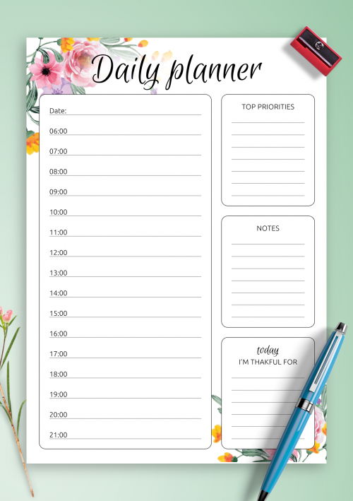 printable-daily-hourly-planner-flowers-template_download-pdf